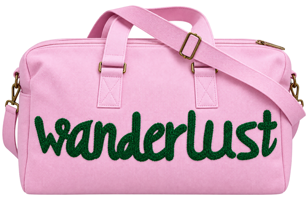wanderlust travel bag