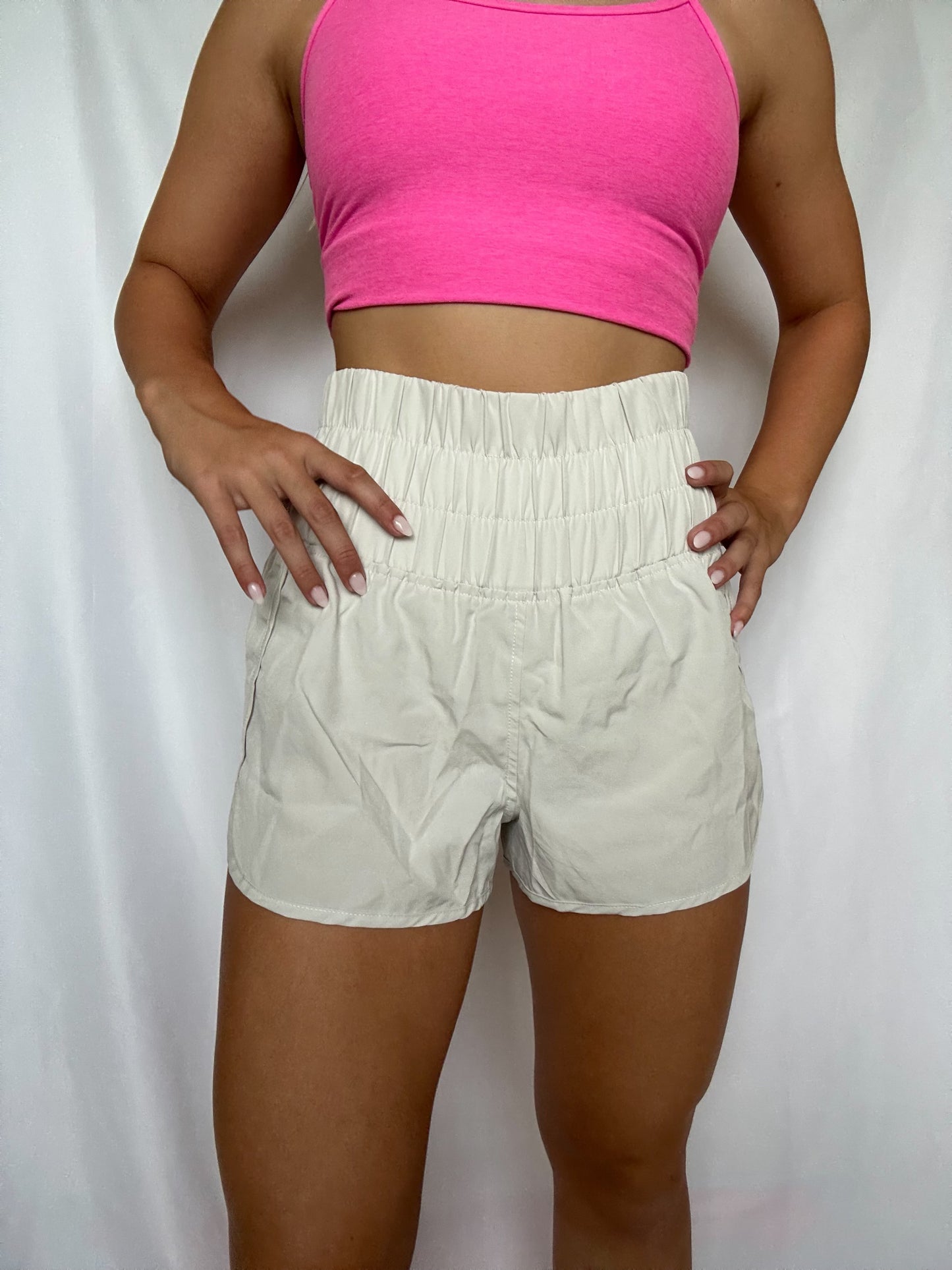 High waisted shorts