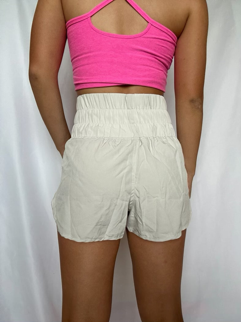 High waisted shorts