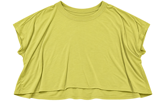Lime green tee