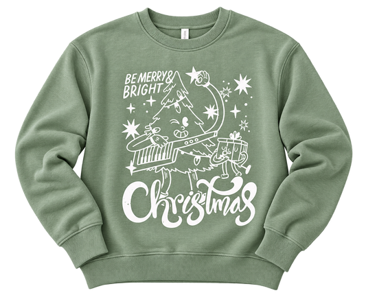 Merry & Bright Christmas Sweatshirt