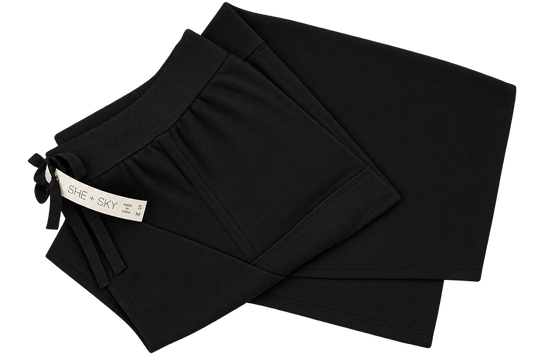 Black sweater pants