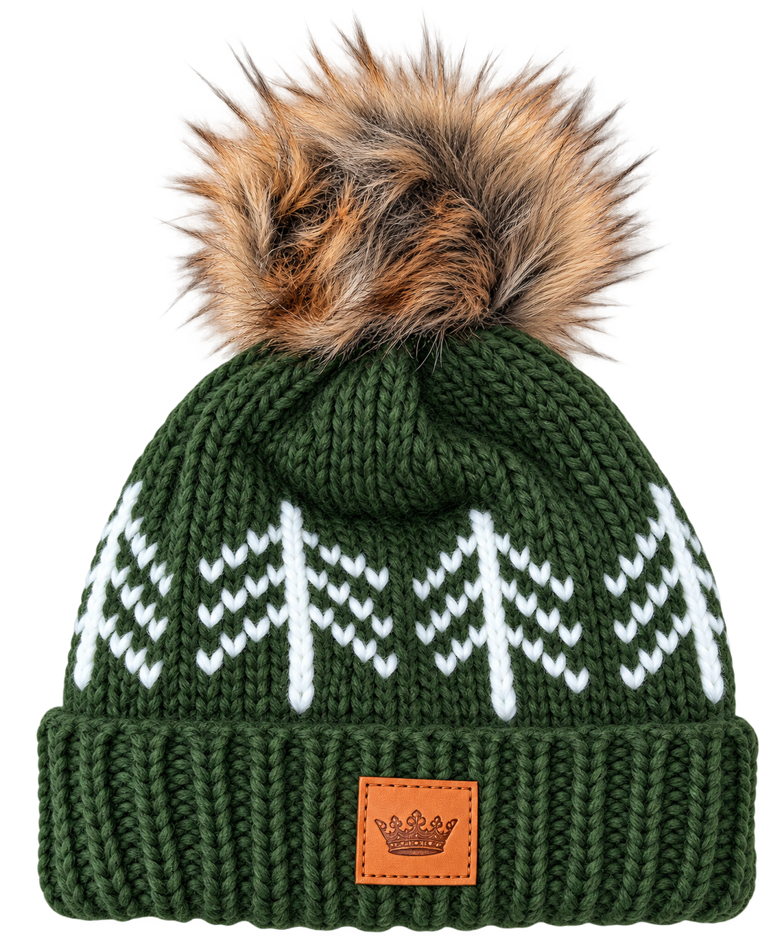 Green beanie